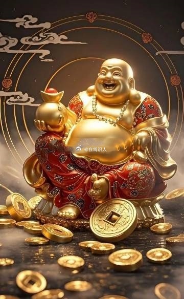 点赞财神爷，接好运沾喜气！最近几天财运暴涨，金银财宝自动送上门！​​​