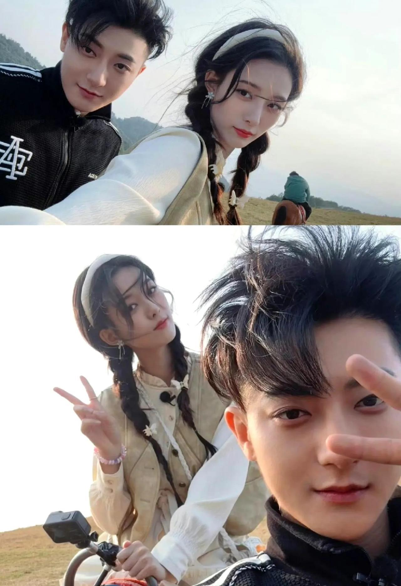 #黄子韬去哪都有老婆兄弟陪#原来黄子韬在《创造营》时看徐艺洋的眼神就藏满爱意，