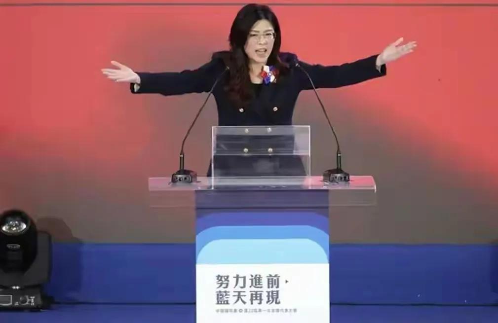 台湾政坛最近上演了一出"权力的游戏"真人版！新任国民党主席郑丽文前脚刚坐上主席台