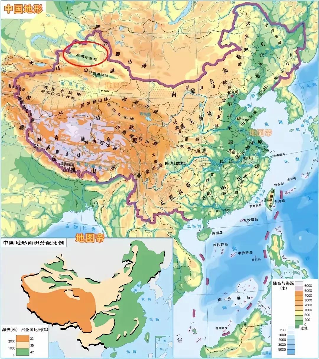 我国的地形，比很多人想象的其实要好！很多人觉得我国平原太少了，尤其是南方地区，他