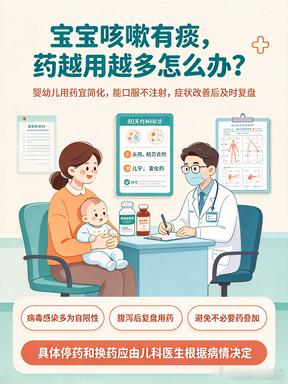 用药指南==儿童上呼吸道感染用药，烦事多多！主诉：80天男婴，纯母乳喂养，15斤。湿疹，不发烧，咳嗽