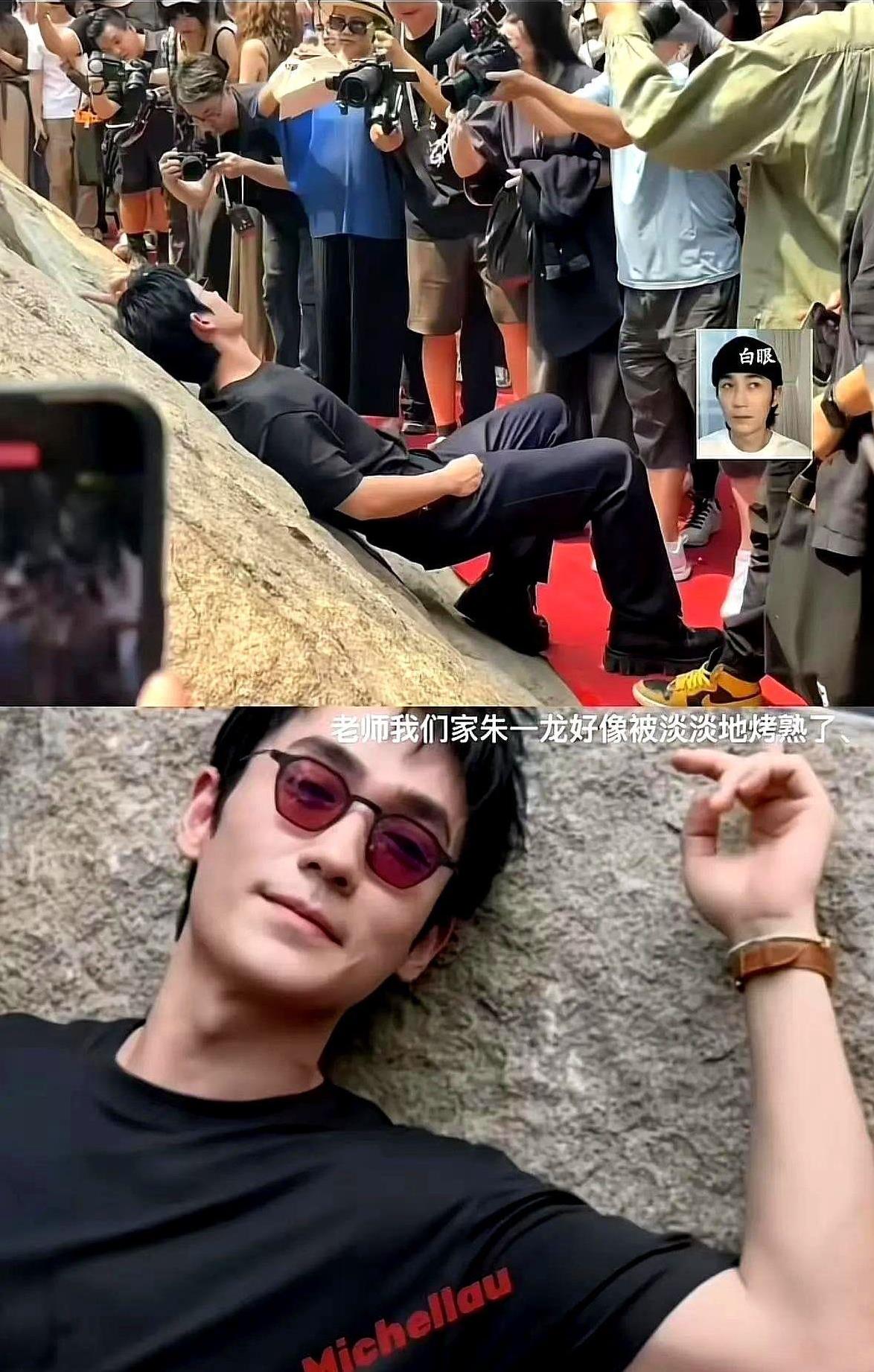 终于明白，明星不是什么人都能当的。看到这张照片我才知道，朱一龙不但演技好，颜值