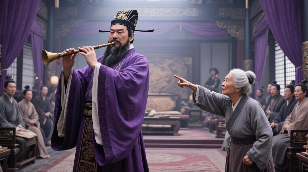 东晋权臣学偶像吹笳，竟被老婢女当众拆台？这场社死现场太尴尬！东晋权臣桓温，手握