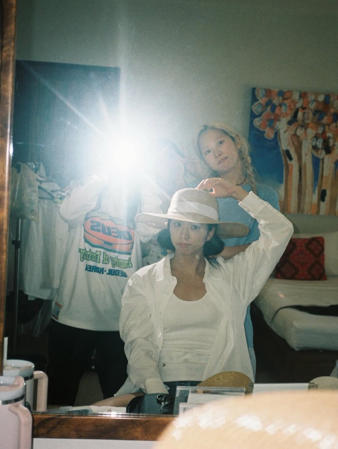 kimjisoo金智秀月刊男友INS更新💙☺️超米的夏日女神😘