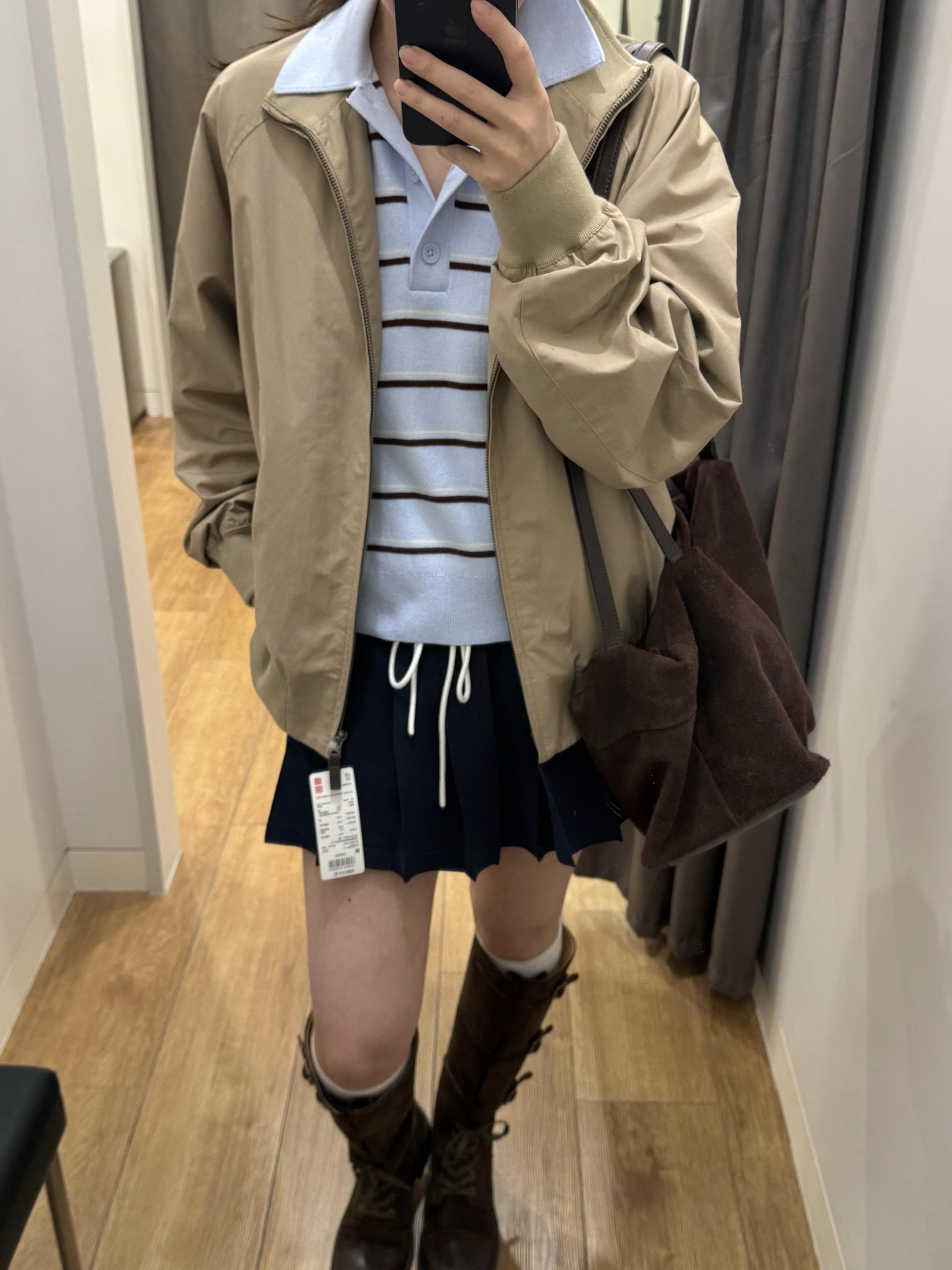 优衣库新款开挂了!!!好miu好拉夫劳伦。优衣库穿搭是我的舒适区！！