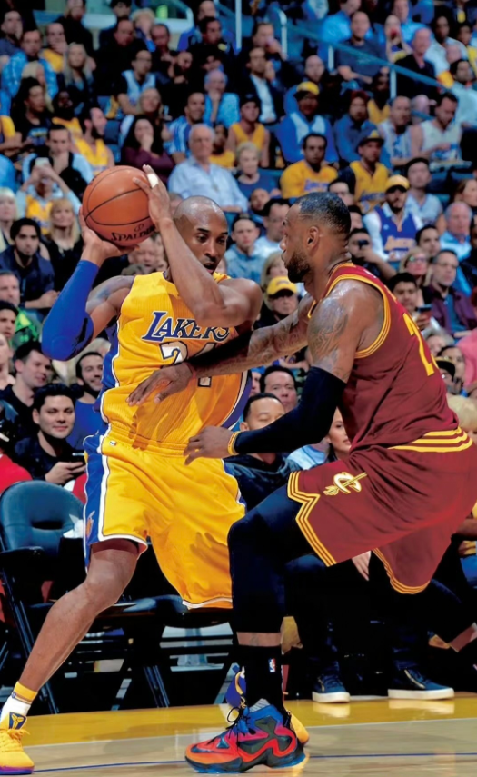 科比和詹姆斯最大的区别是什么呢?科比七次打入总决赛，五次夺冠，一次三连冠，一次