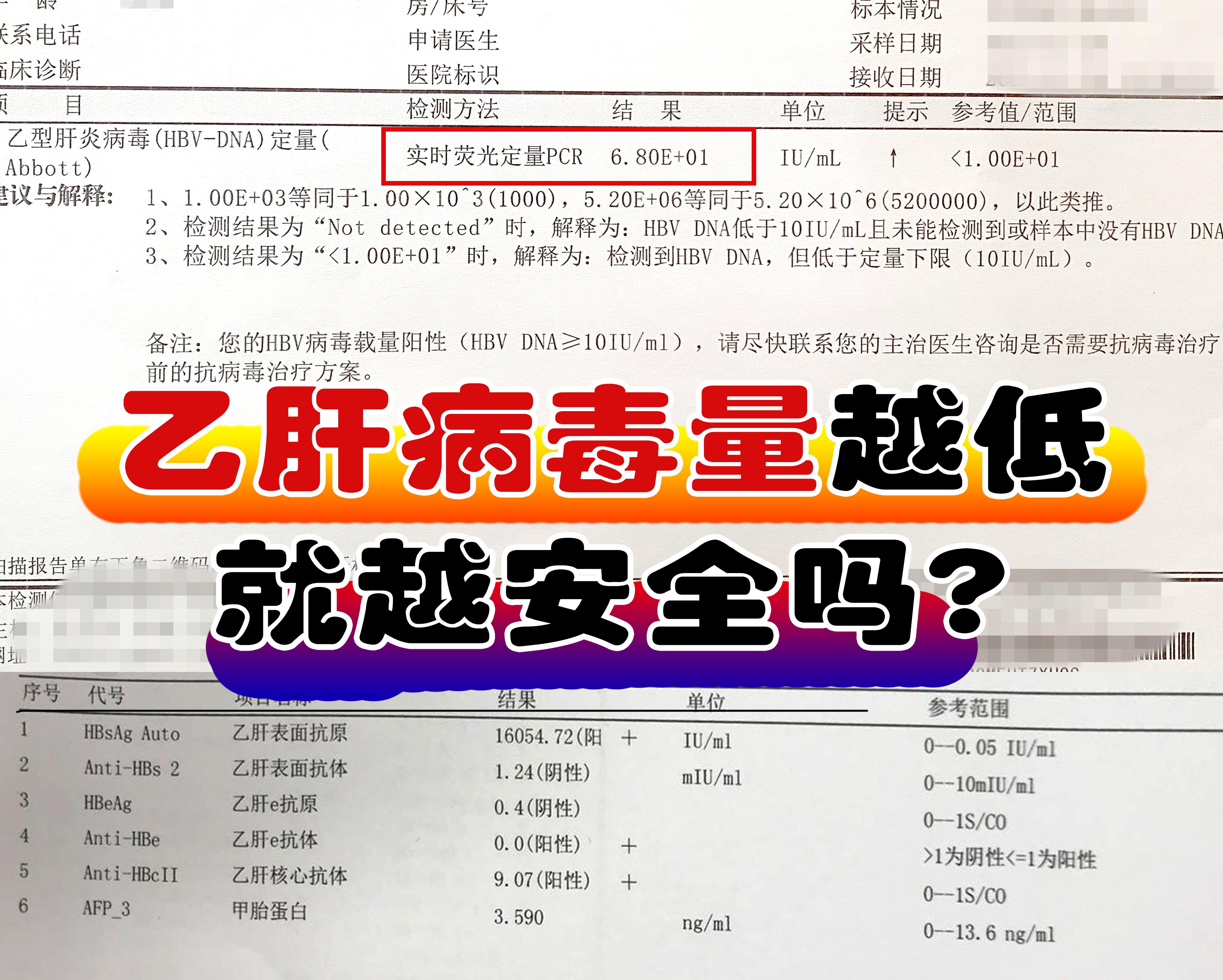 乙肝病毒量越低就越安全吗?  临床上对于乙肝病毒DNA高低的划分，大致...