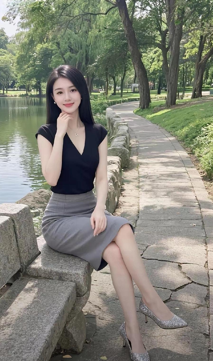 周末去公园漫步，那感觉太美妙了。一进公园，满眼都是绿意，各种树木郁郁葱葱，花草也