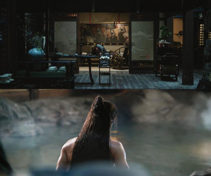 莫离的画面构图莫离截图能当壁纸的程度救命！《莫离》的画面构图也太卷了吧！每一帧