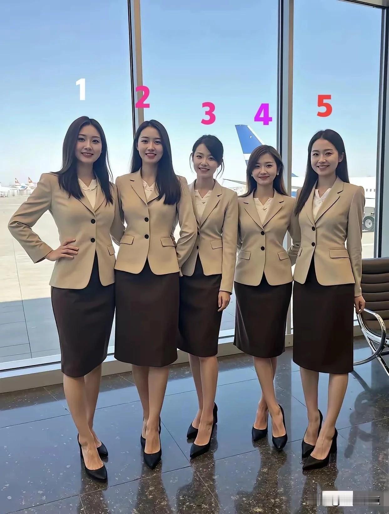 1、2、3、4、5号，你选几号？我选4[呲牙笑]