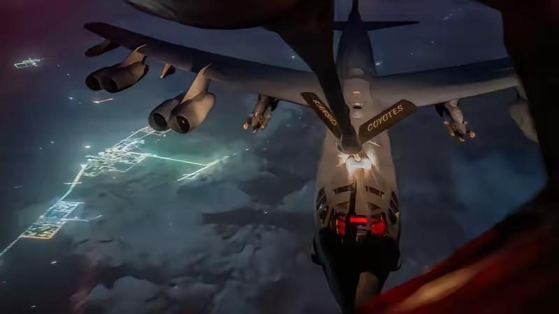 3月31日，美媒消息称：“五角大楼不小心透露了B-52‘同温层堡垒’轰炸机的起飞