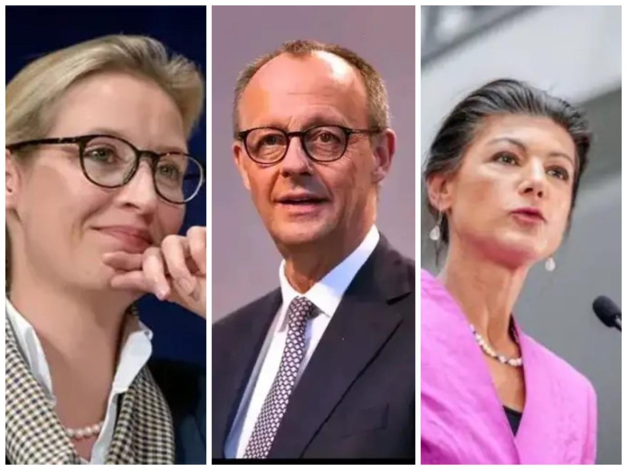 魏德尔：默茨是德国历史上最差的总理。德国左翼政党领袖莎拉•瓦根克内希特：默茨