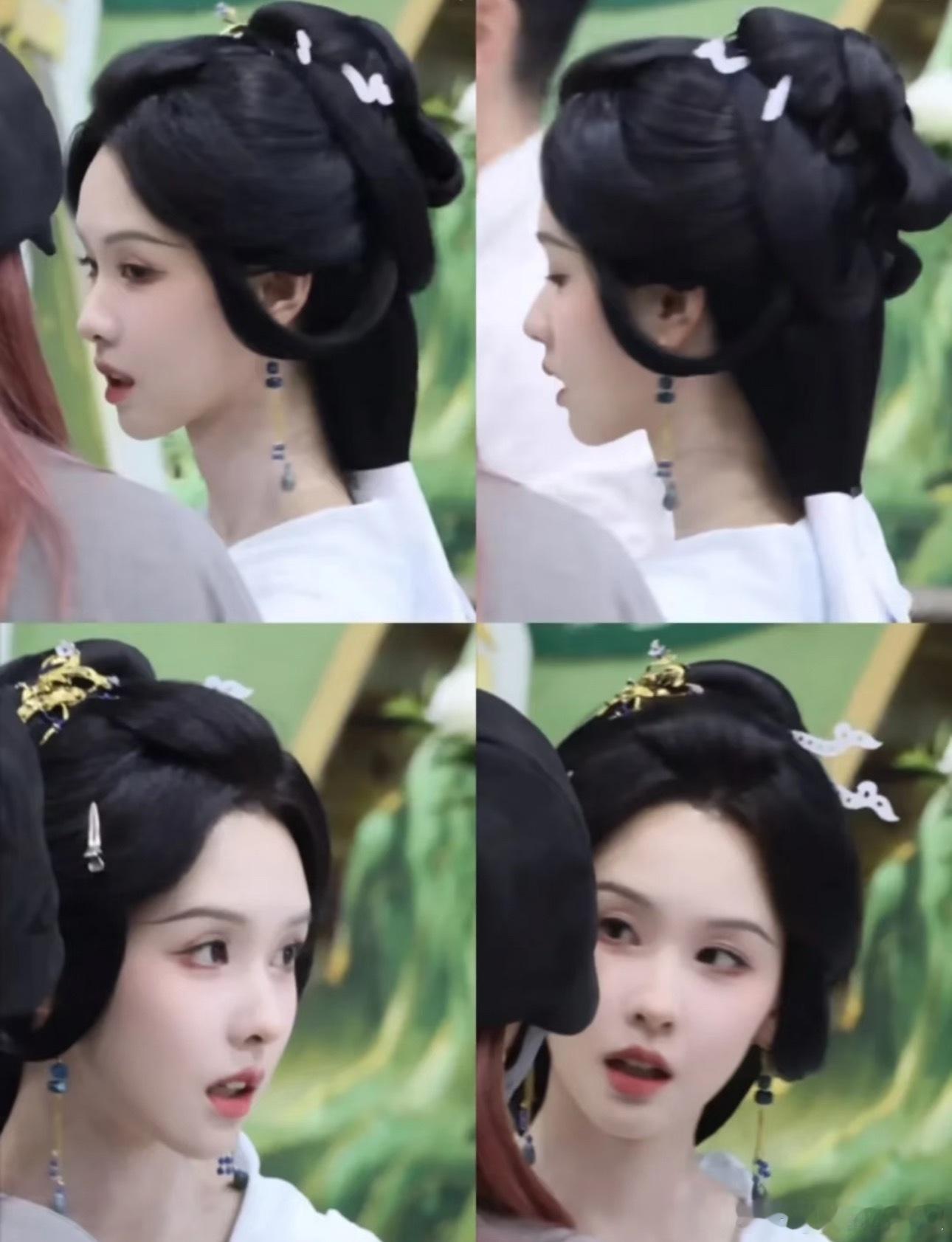 她妆造缘真好，这梳发好精致​​​