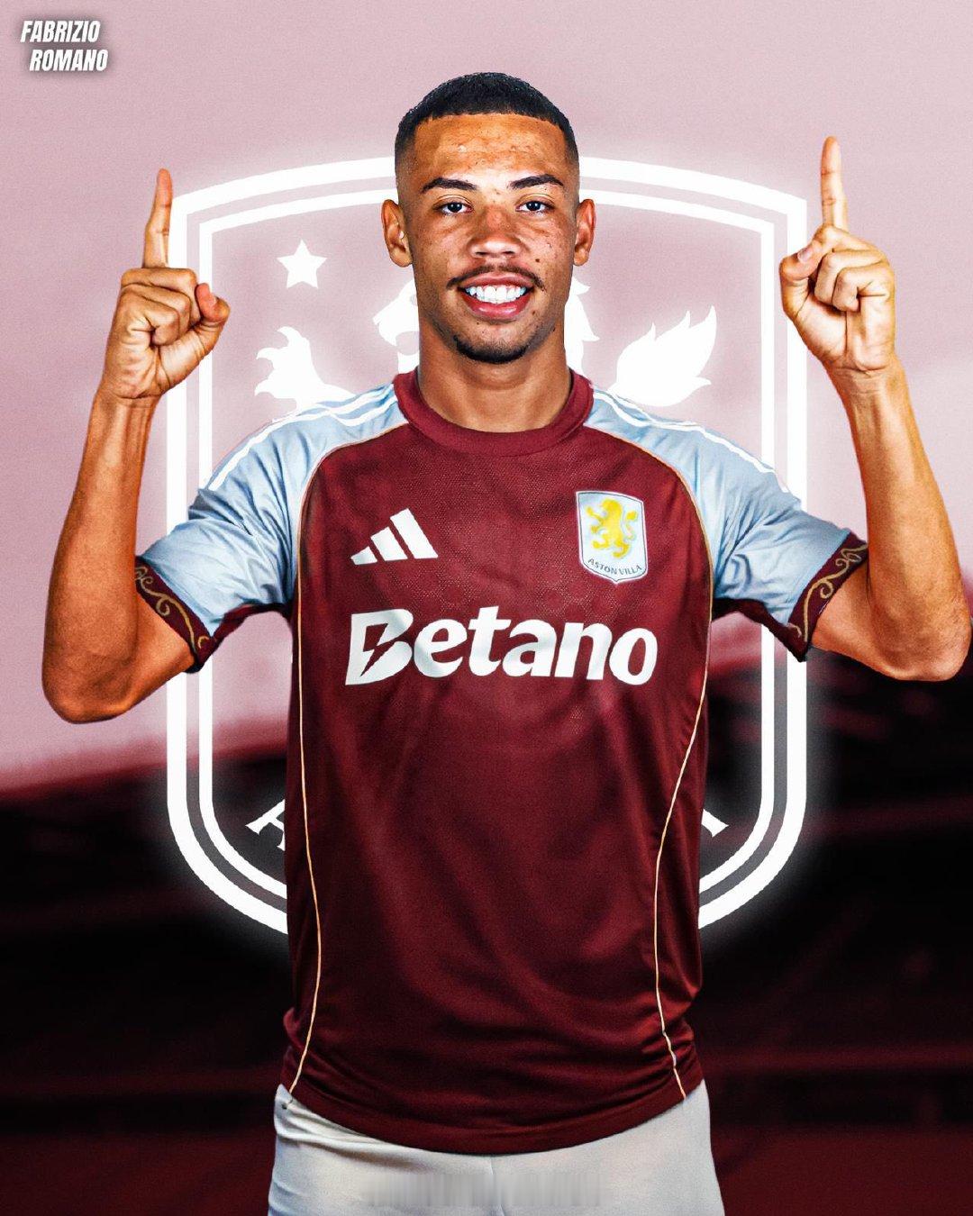 【维拉冬窗首签确认】罗马诺消息：阿斯顿维拉已经与巴甲球队格雷米奥达成协议，引进对