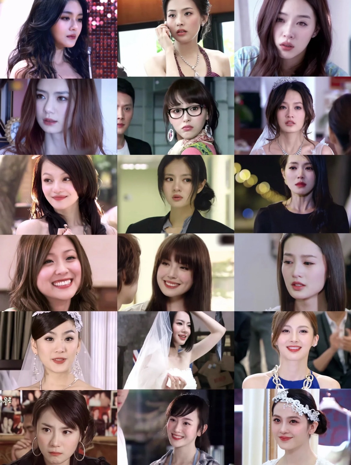 古早势均力敌的女一女二