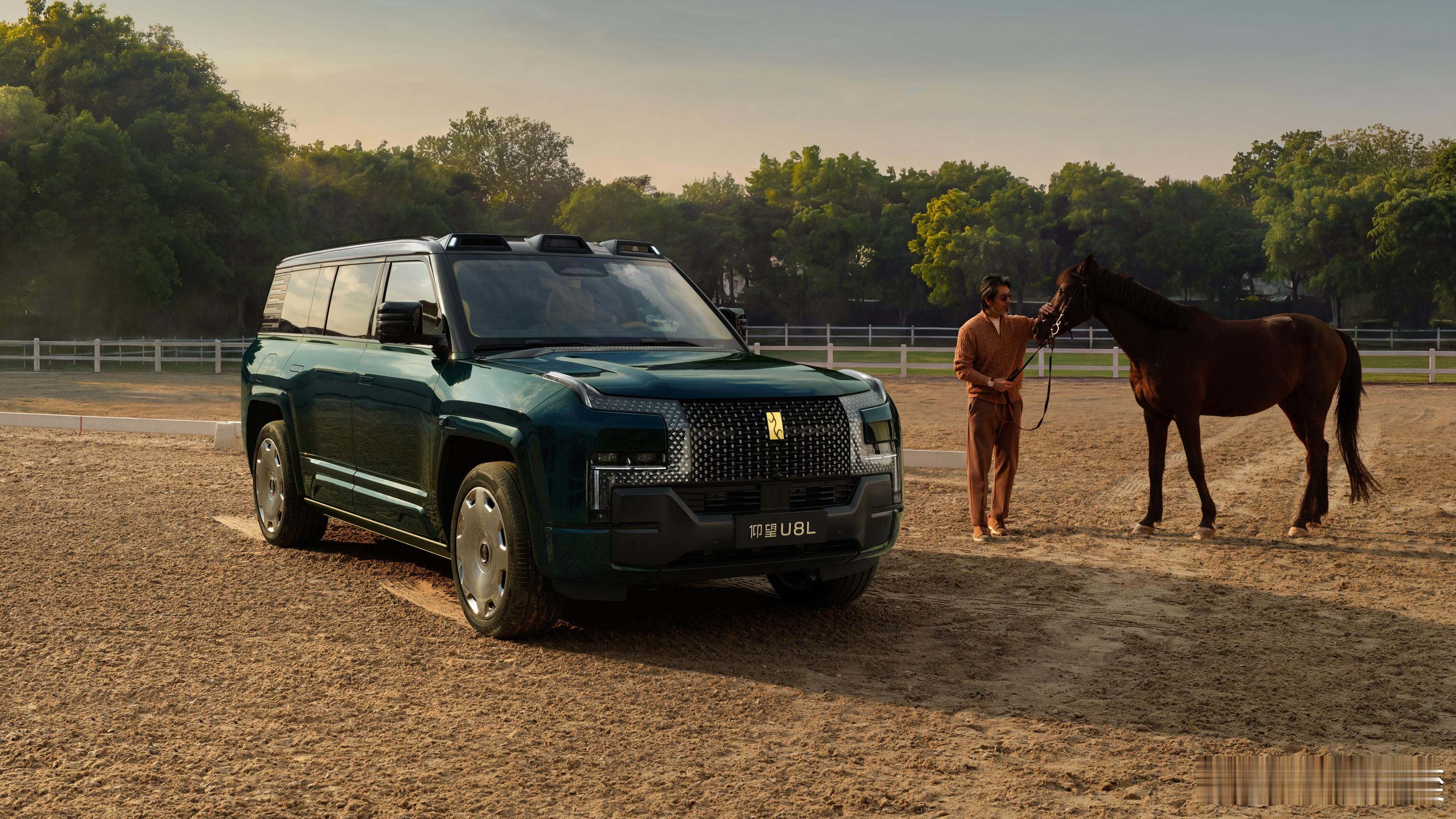 这次逛北京车展仰望的展台，感觉这次有两台车也值得好好看一下。一台是U9X「破晓时