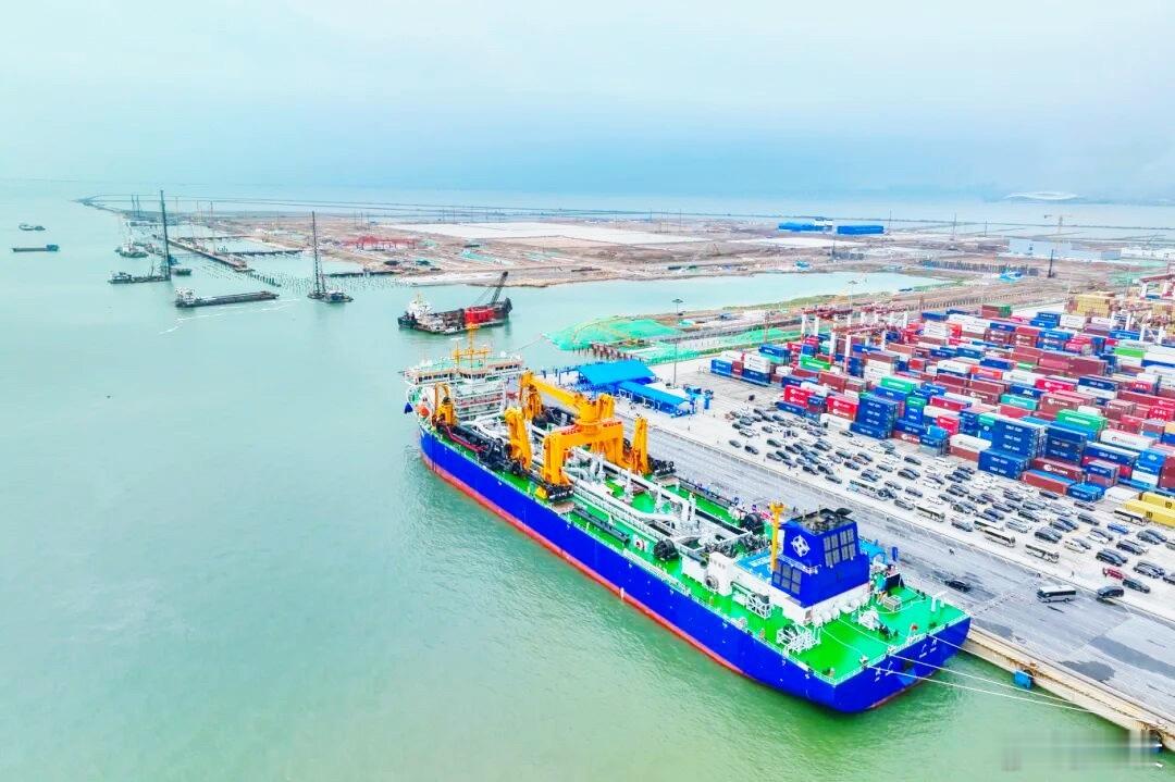 广州港南沙港区五期开工太提气！总投资超144亿的国家重大工程正式落地广州南沙，