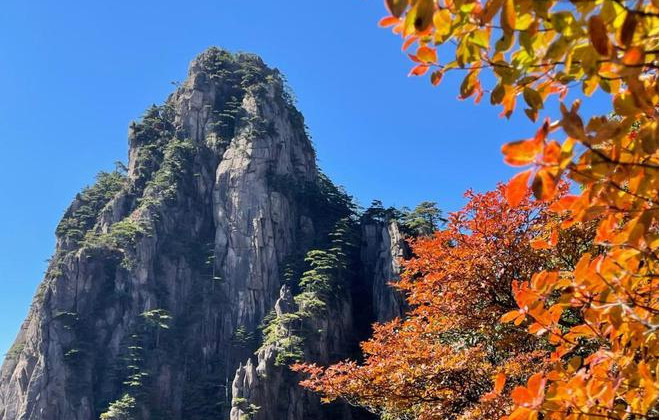 “云海秋峰，醉美黄山…”​​​