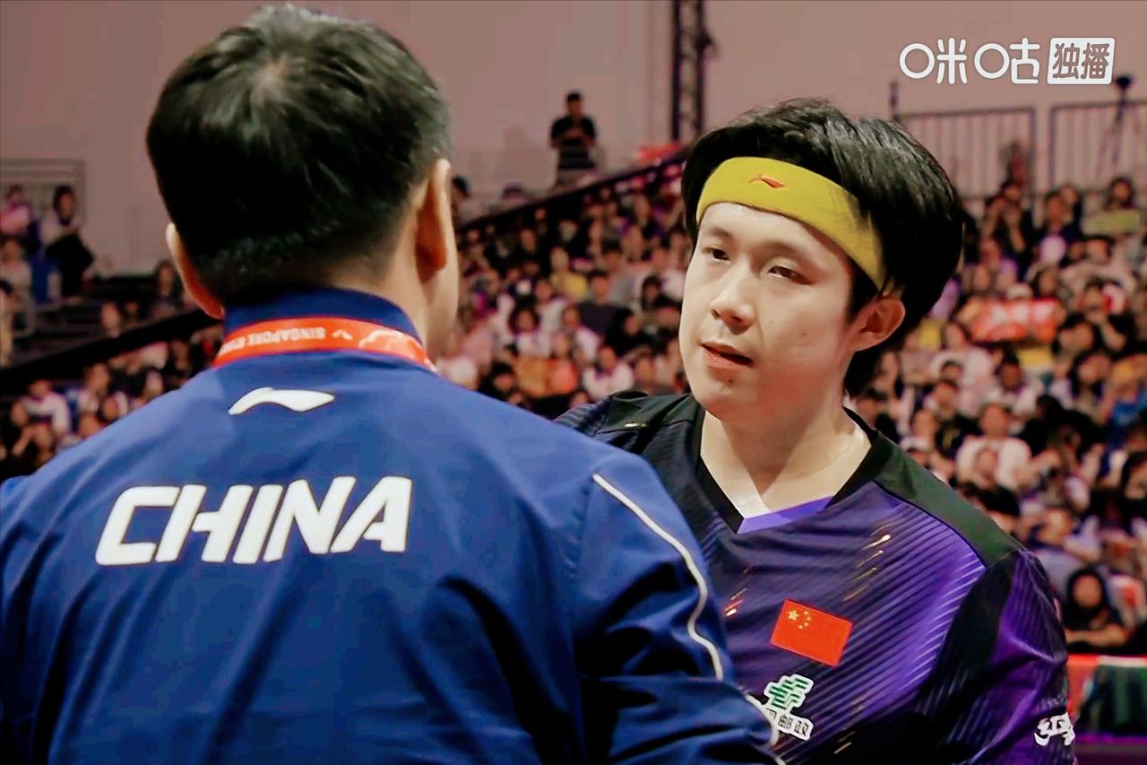周冠达说：王楚钦最大的改变，就是不发死力！刘国正：对，现在他有强大的技术支撑，