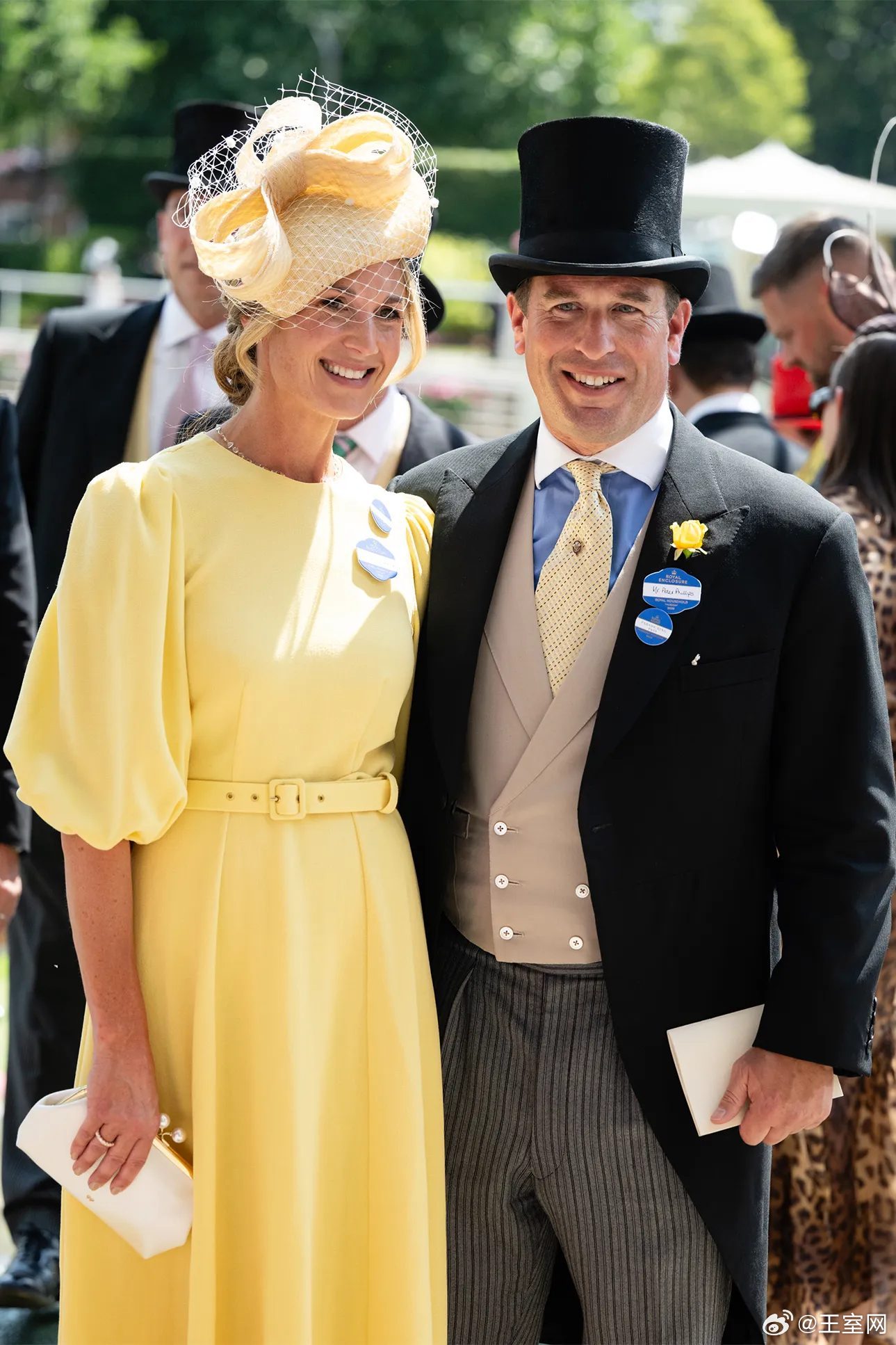 英国王室🇬🇧4月1日，安妮公主的儿子彼得·菲利普斯和未婚妻哈丽特宣布将在2