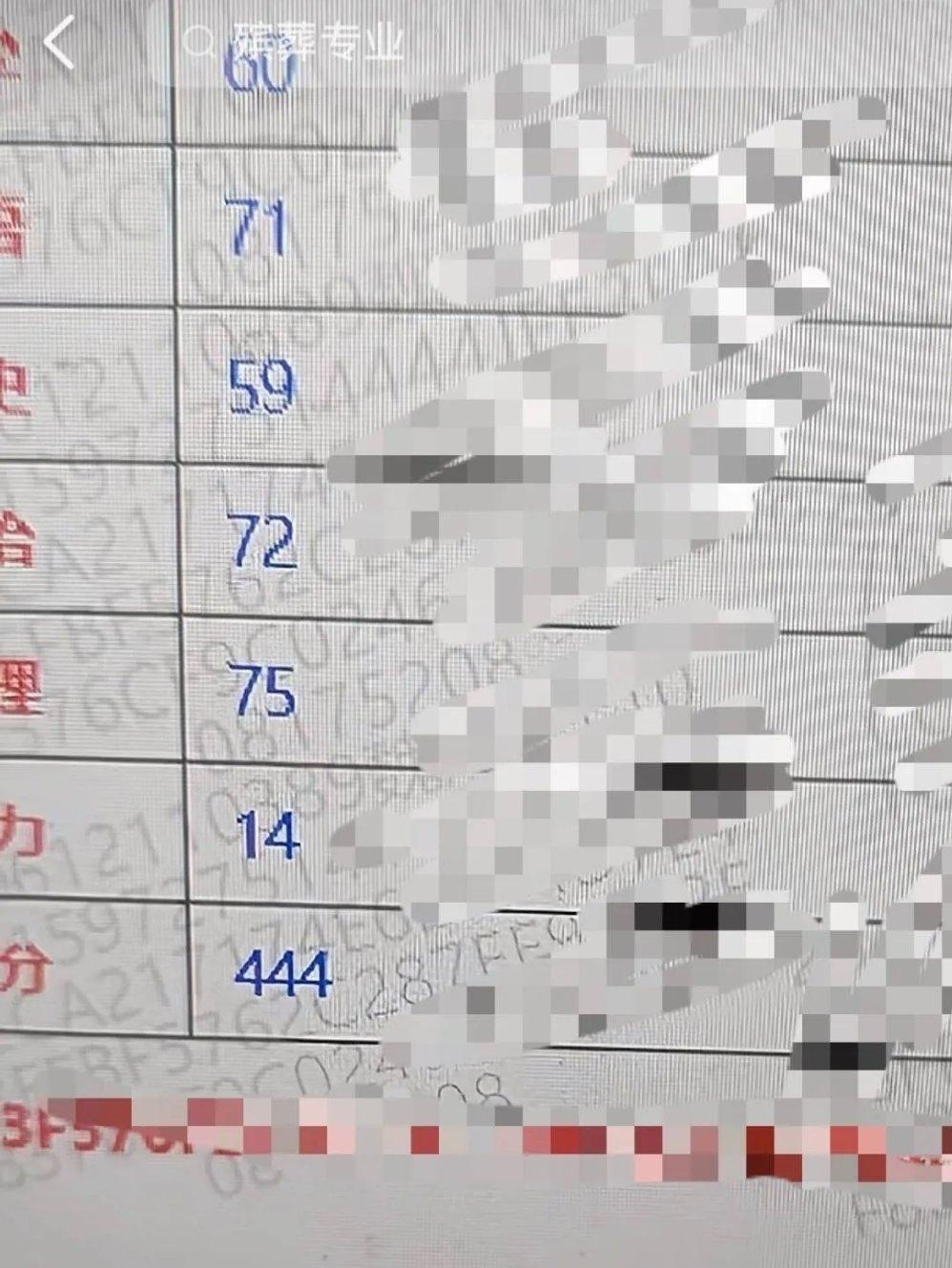 河南焦作考生魏斌杰，可能做梦都没想到，自己能因为一串“4”火成这样。出生在2