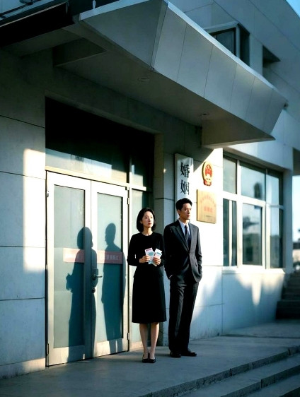 我不愿意给老公爸妈养老，老公和我冷战了10天，我提出了离婚，他同意了。第二天