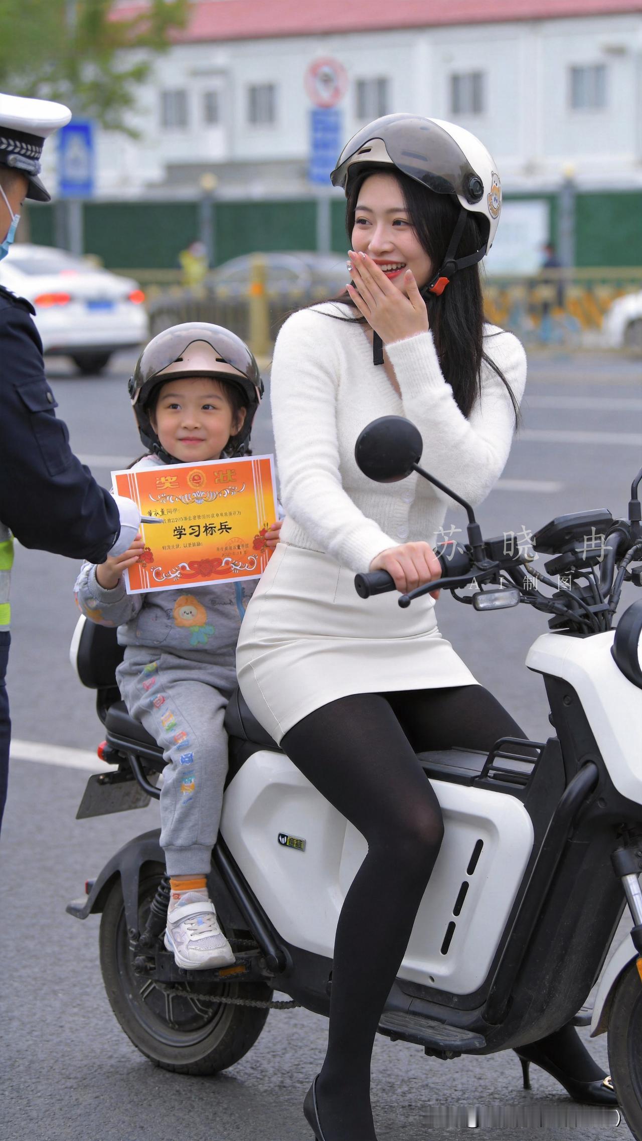 闺女放寒假+捧回奖状，社牛属性直接拉满以前总担心她太外向招人嫌，现在才发现，孩