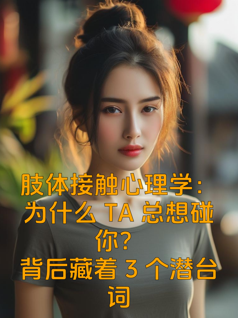 肢体接触心理学：为什么TA总想碰你？背后藏着3个潜台词
