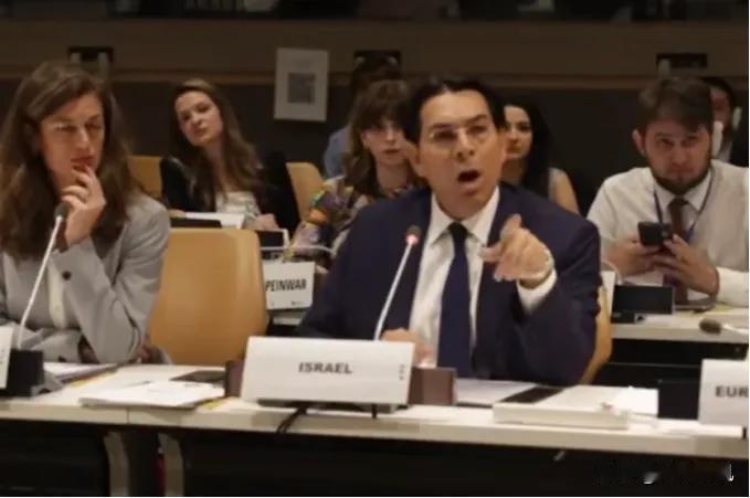 滚出去！以色列代表联合国会议当场发飙，怒斥联合国官员：你闭嘴.这事发生在
