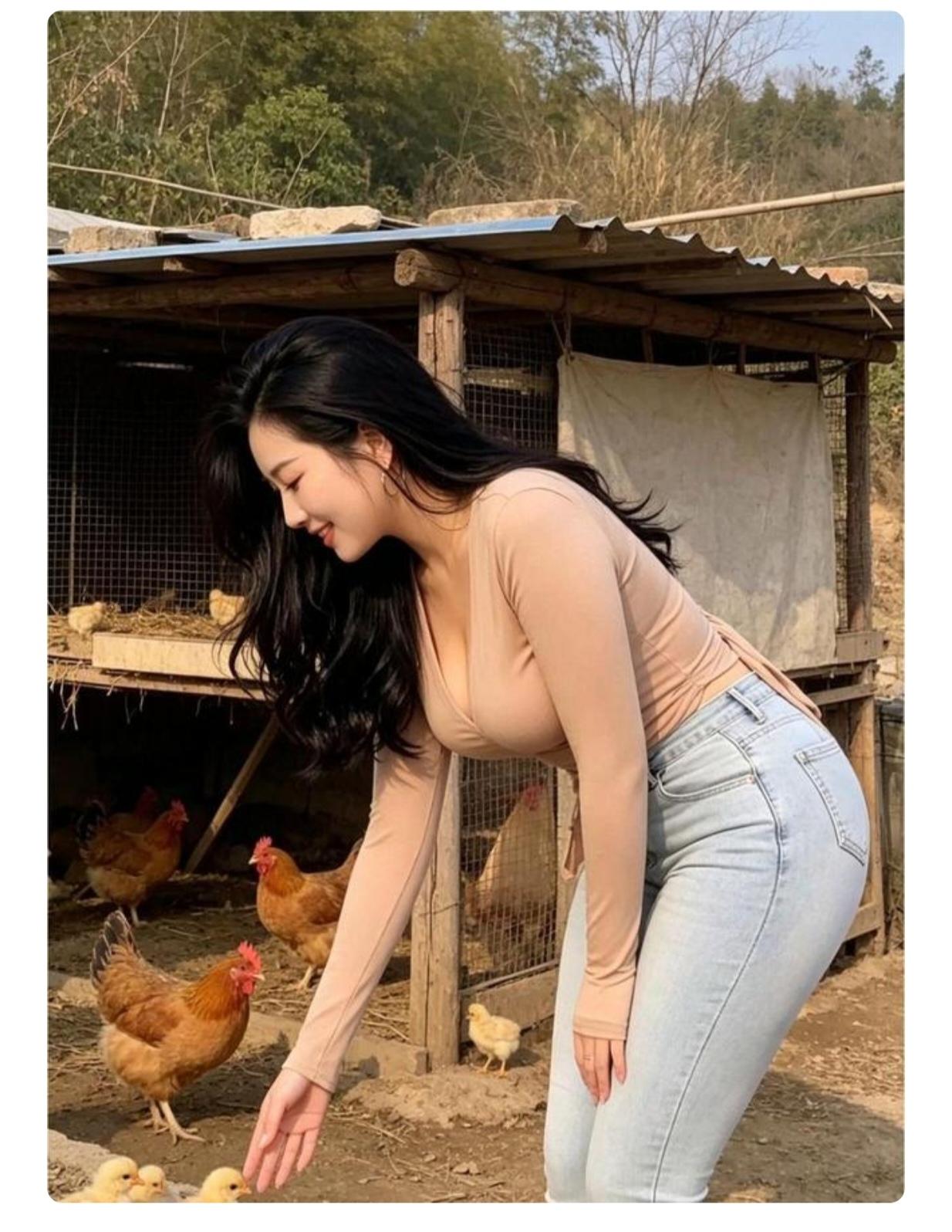 养“小鸡”这就是农村养鸡的真实写照。你得付出辛勤劳动才能有收获。都