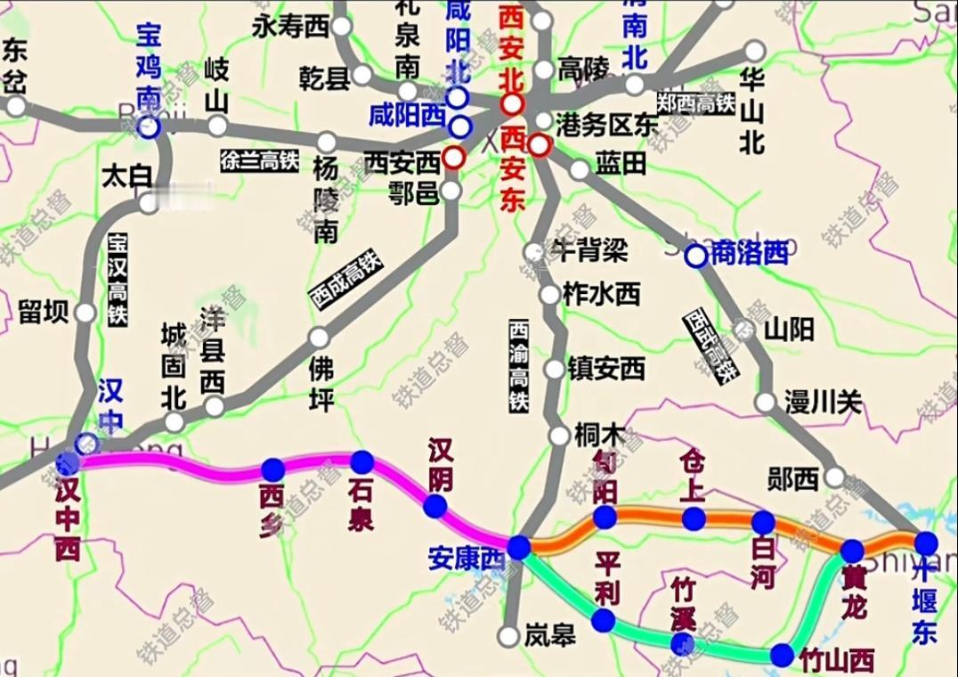 汉安十高铁会不会被无限期搁置？虽然汉中很早就通了高铁了，但只是250公里时速的西