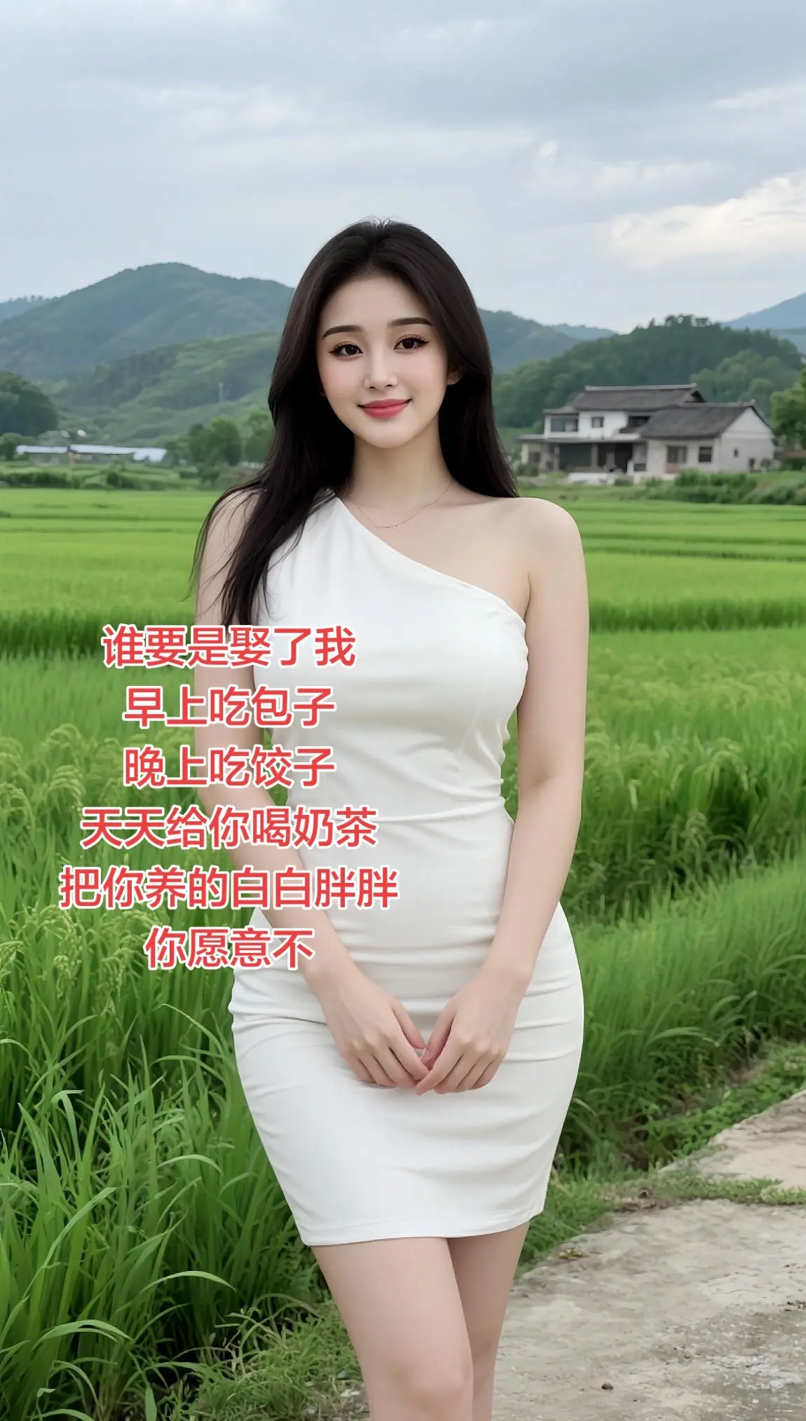 AI稻田微胖曼妙写真 ai创作