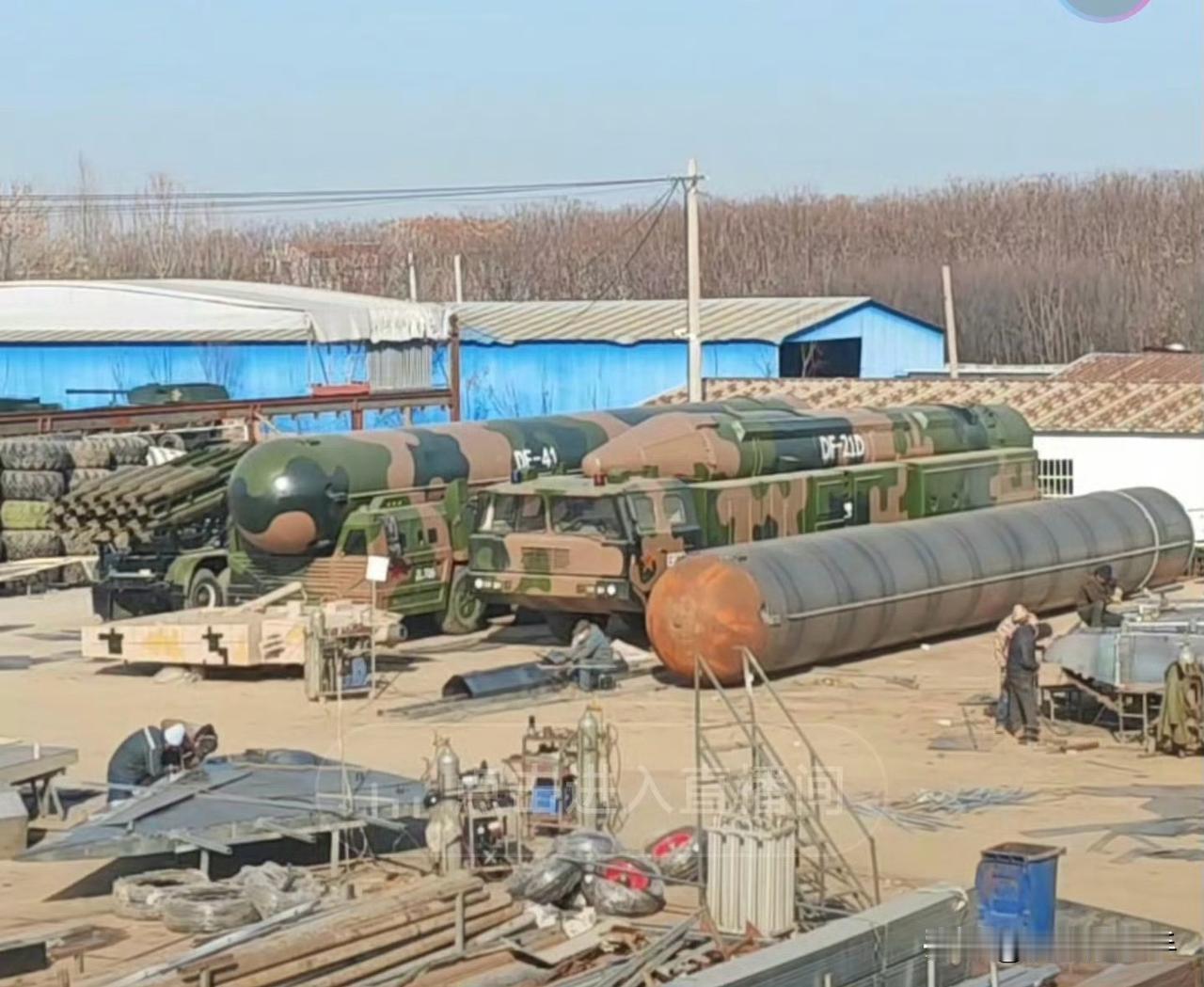 这就怪不得有国外人士不相信我们的装备的性能指标是真实可信的，看看这武器作坊，粗制