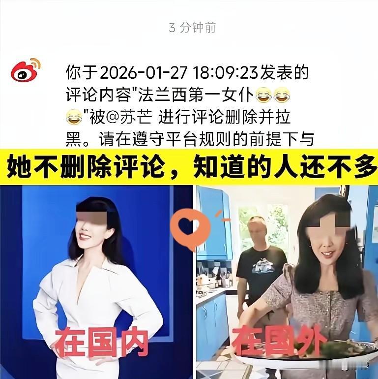 一句“法兰西第一女仆”，把时尚女王给弄破防了。每天起床就要伺候法国老公一家十五