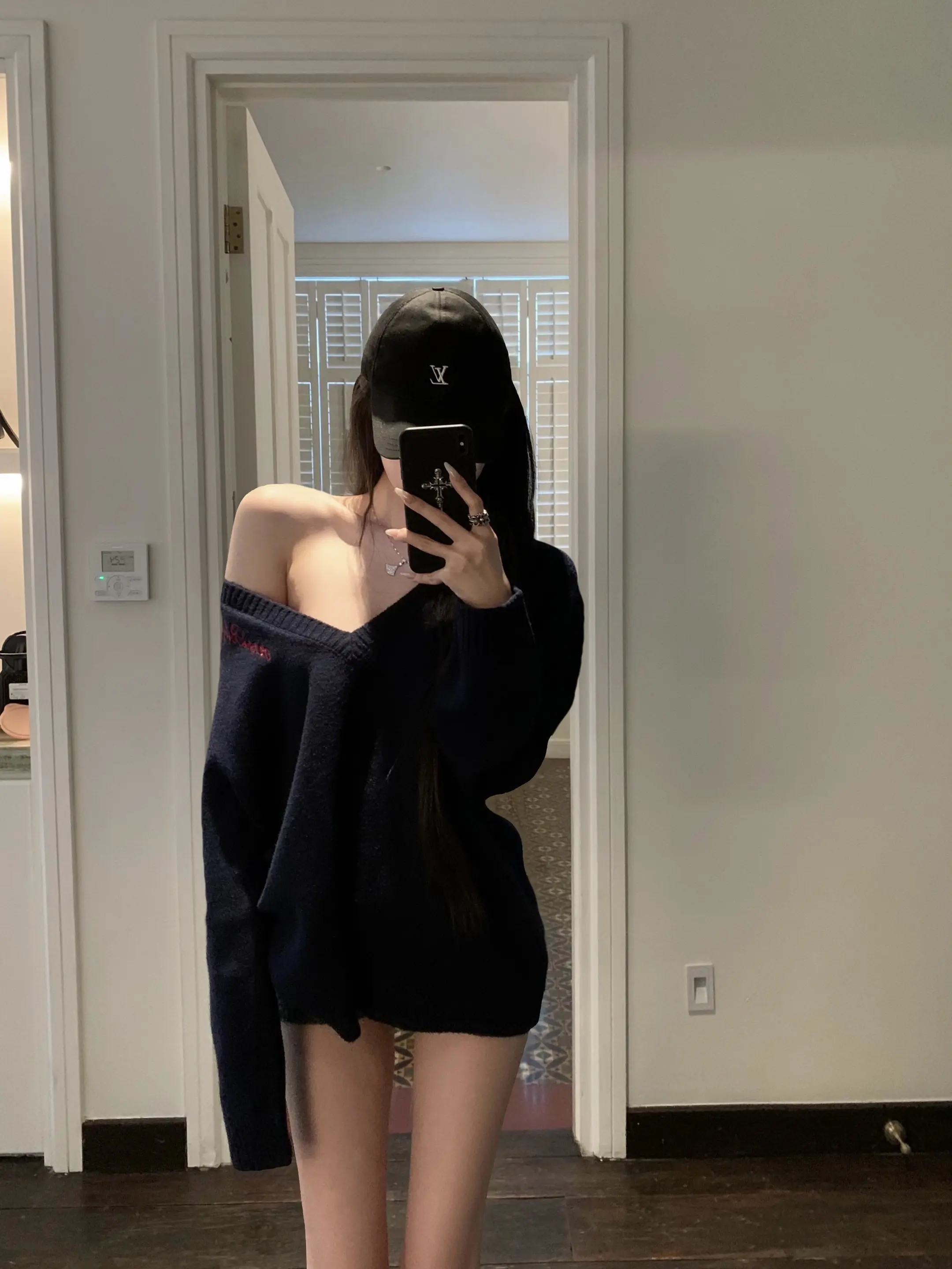 穿毛衣好舒服～