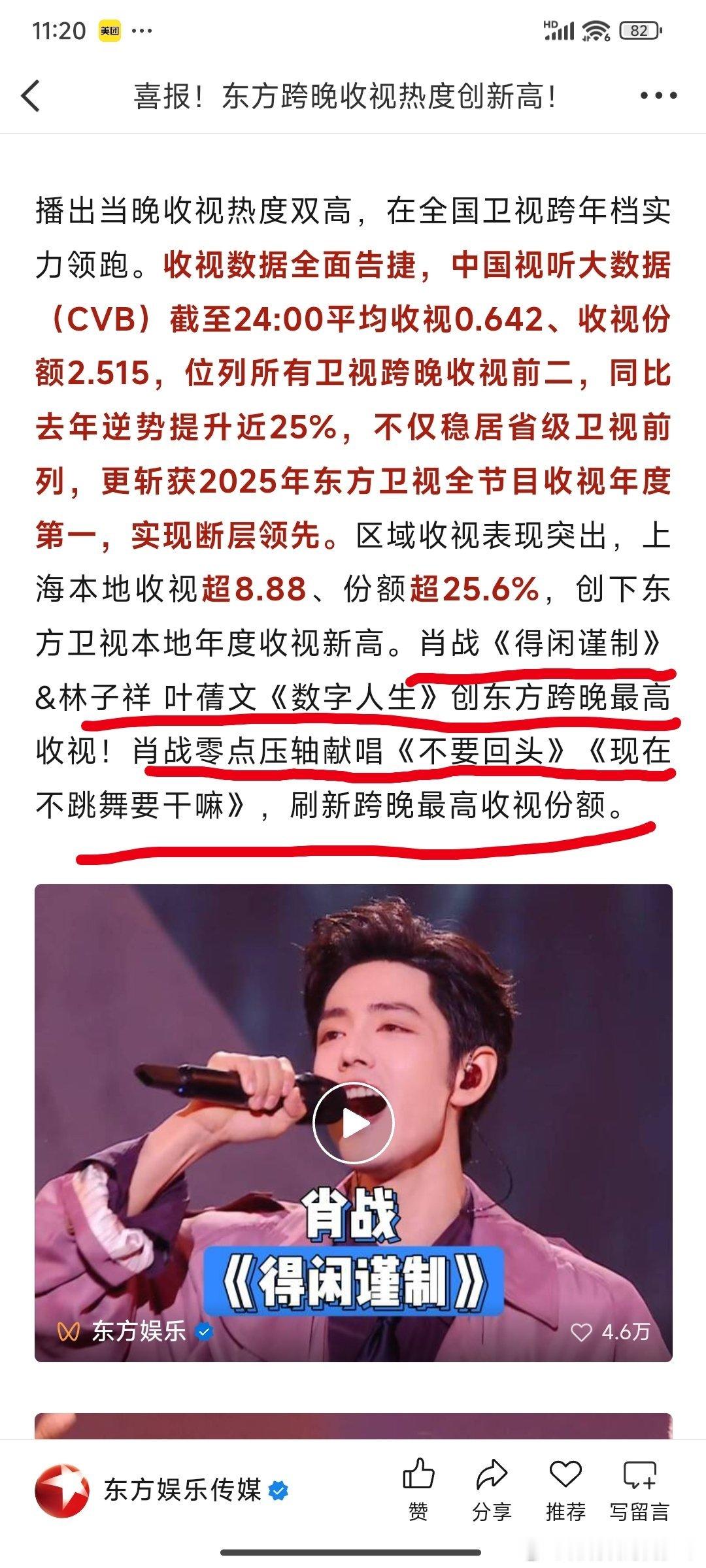 拿着22.05分东方卫视放广告时间瞬间酷云截图造谣东方卫视的收视率，东方卫视cv