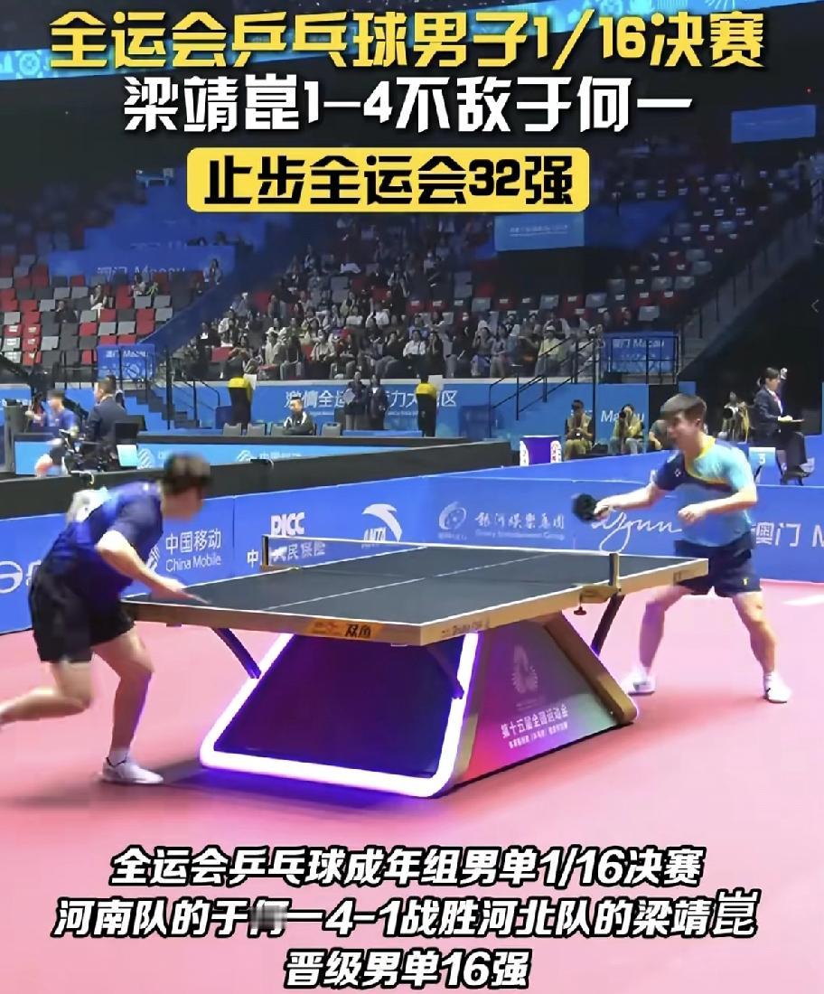 看了梁靖崑和于何一的比赛有3点感触，不吐不快第一：梁靖崑这次是输在轻敌。大