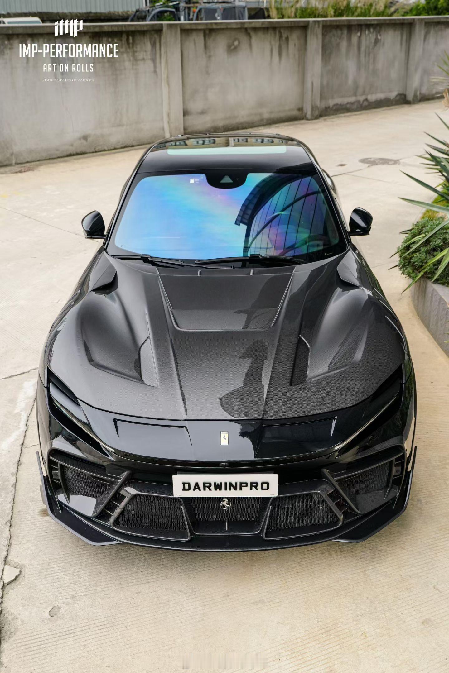 法拉利PurosangueDarwinPRO碳纤维包围套件！北京