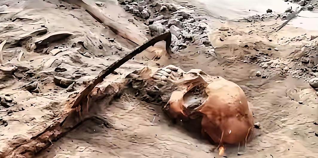 1068具遗骸，整整在土里埋了83年。就在前两天，河南舞钢挖出来的。如果不动土，