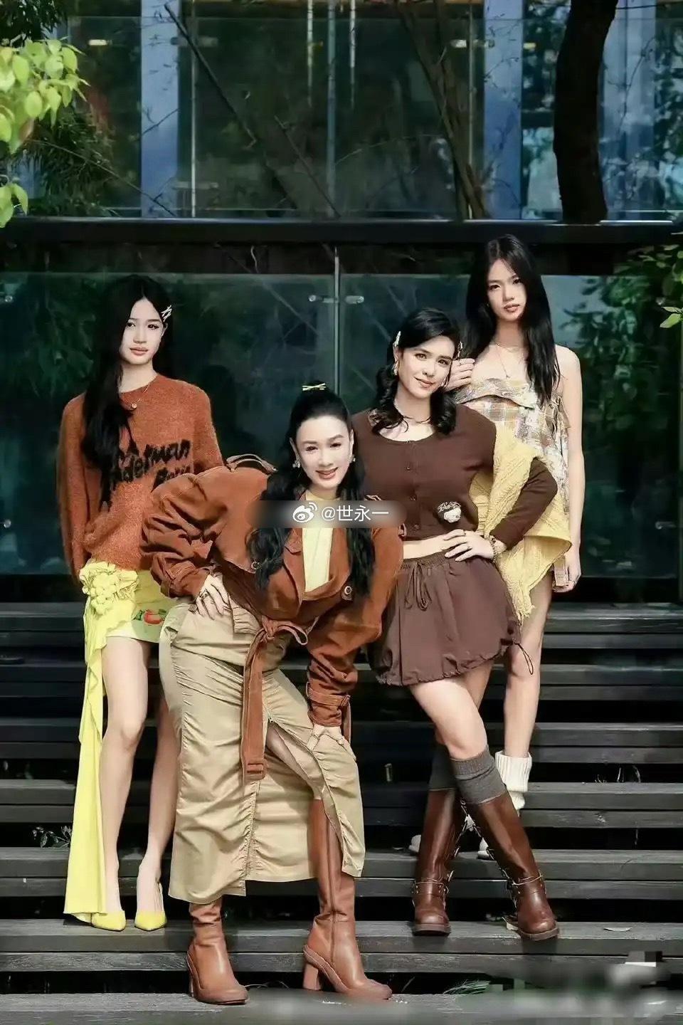 钟丽缇的女儿真的没有丑的​​​