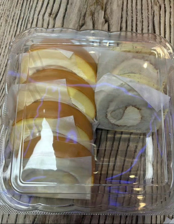 不会吃瑞士卷，被男朋友说土！！！