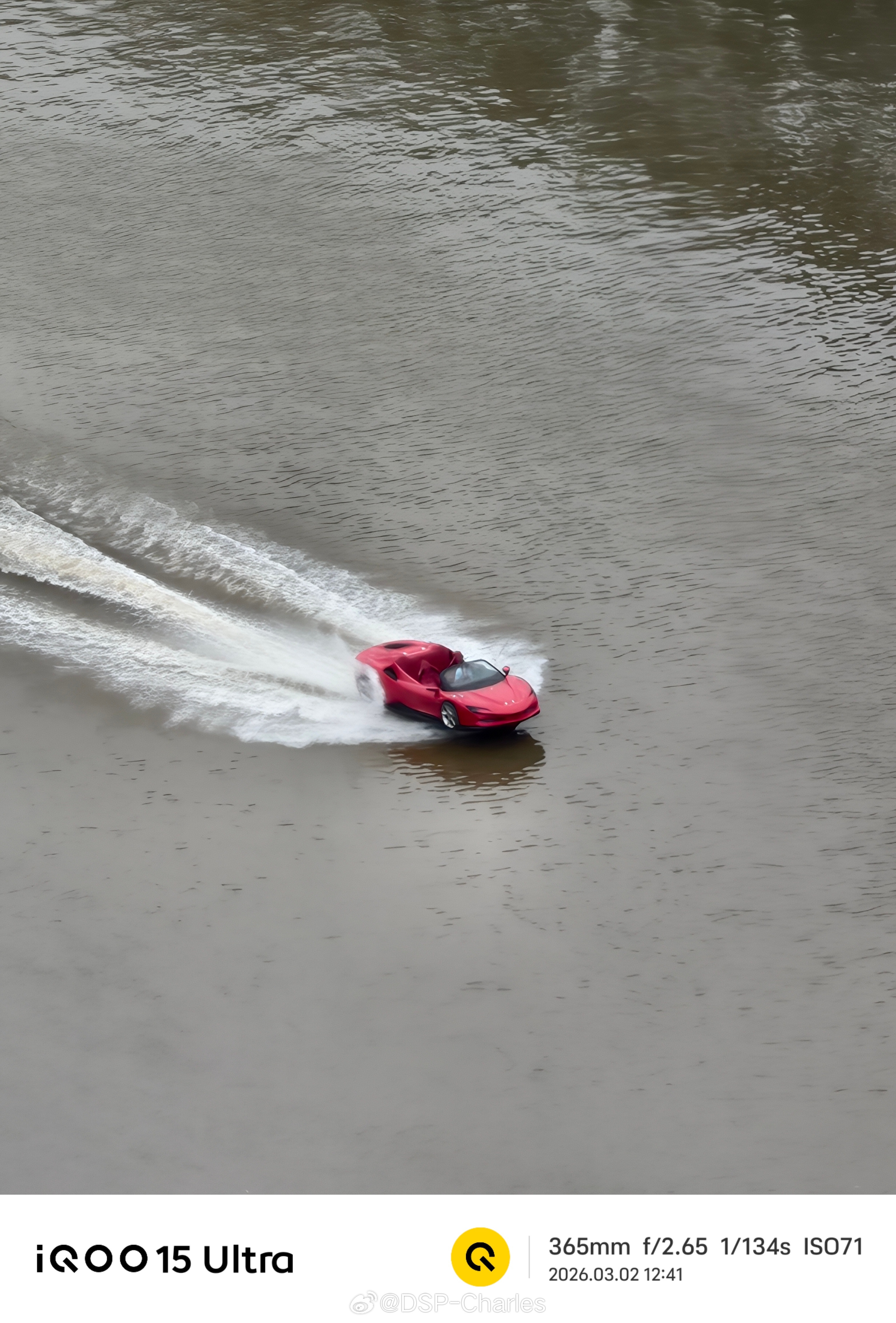 来广州出个差，我还以为啥车掉河里了，一看是这玩意