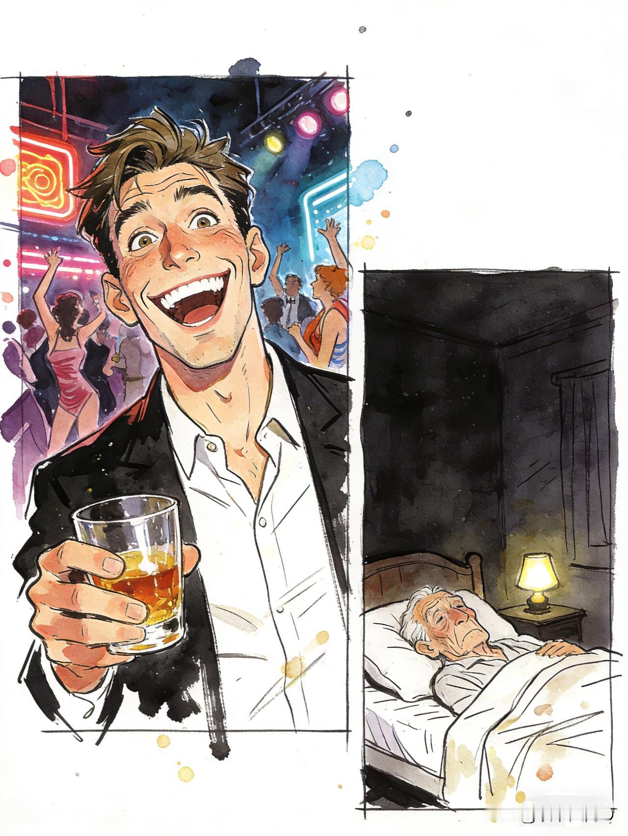 关于熬夜这个坏习惯，刚看到一个非常正能量的解释，觉得非常有道理！“你熬夜减少的