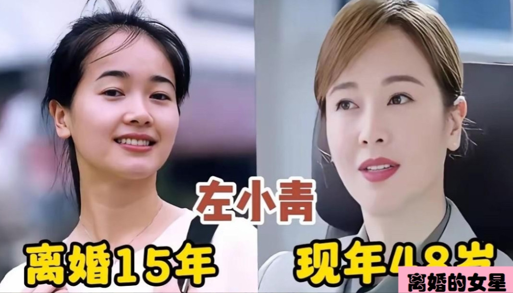 左小青，离婚多年仍是单身，活得很滋润。刘敏涛，离婚多年仍是单身，活得很滋润。