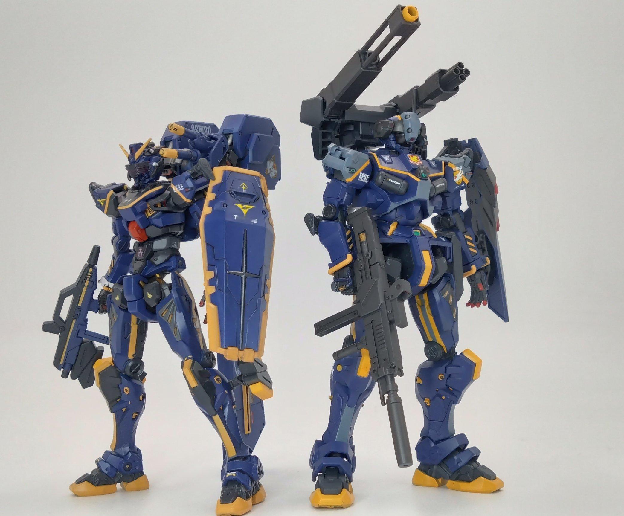 GQ黑高达&轻加农二式（byニゴリA）高达模型高达模型​​​