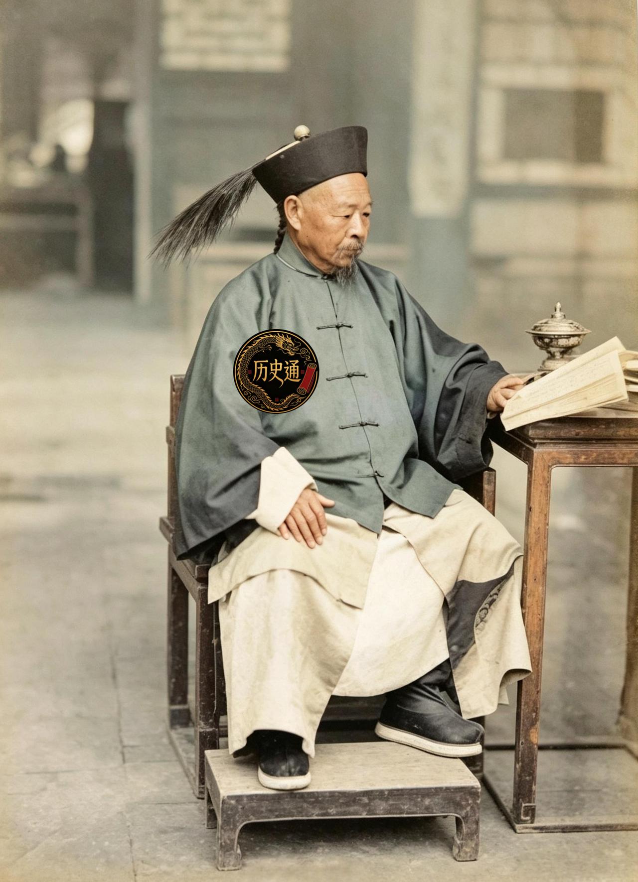 这位燕颔虎颈、五短身材、文人武相的官员才是真实的左宗棠。这一天，左宗棠内穿行袍、