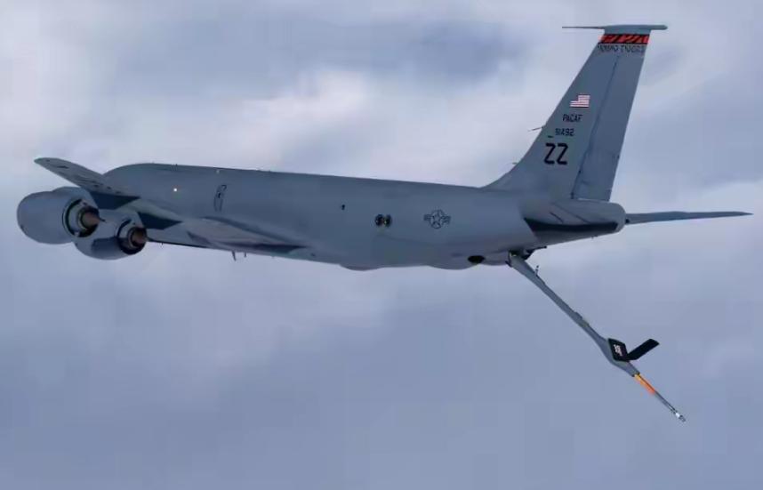 哈哈哈！美军又被打脸！KC-135加油机坠毁，美伊各执一词太精彩刚看到这条消