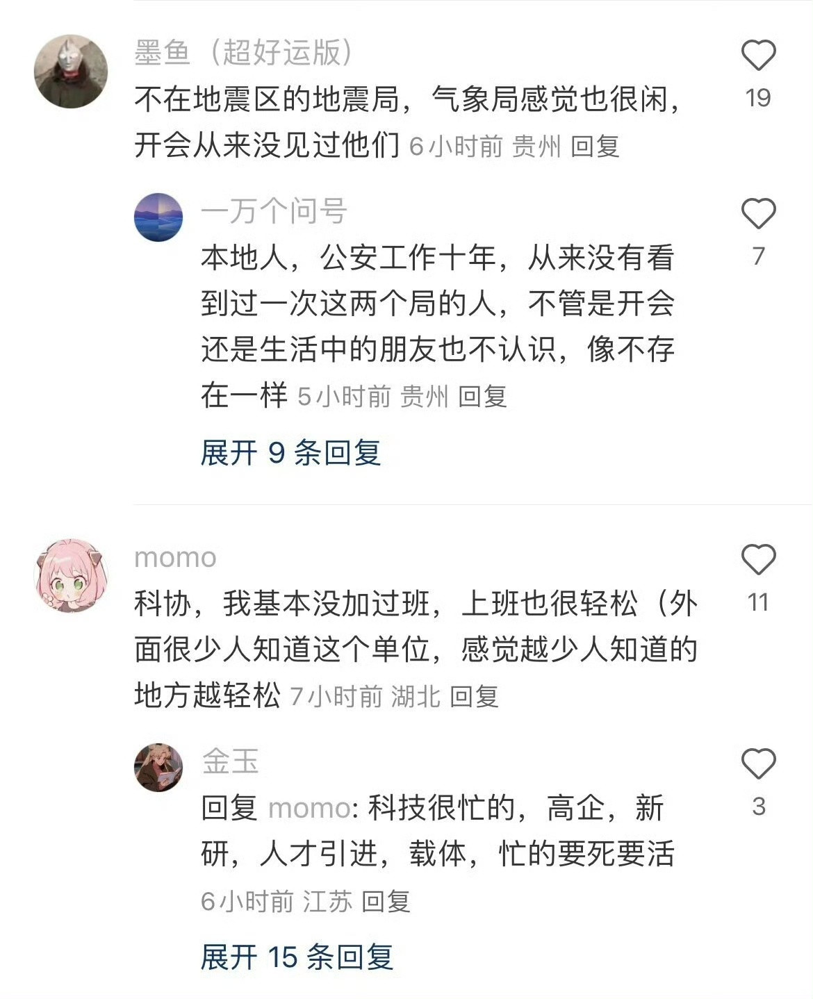 体制内的神仙部门​​​