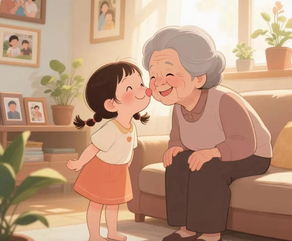 我婆婆在我儿子出生后就来帮我带孩子，一住就是九年，这九年，我们婆媳之间没吵过一次