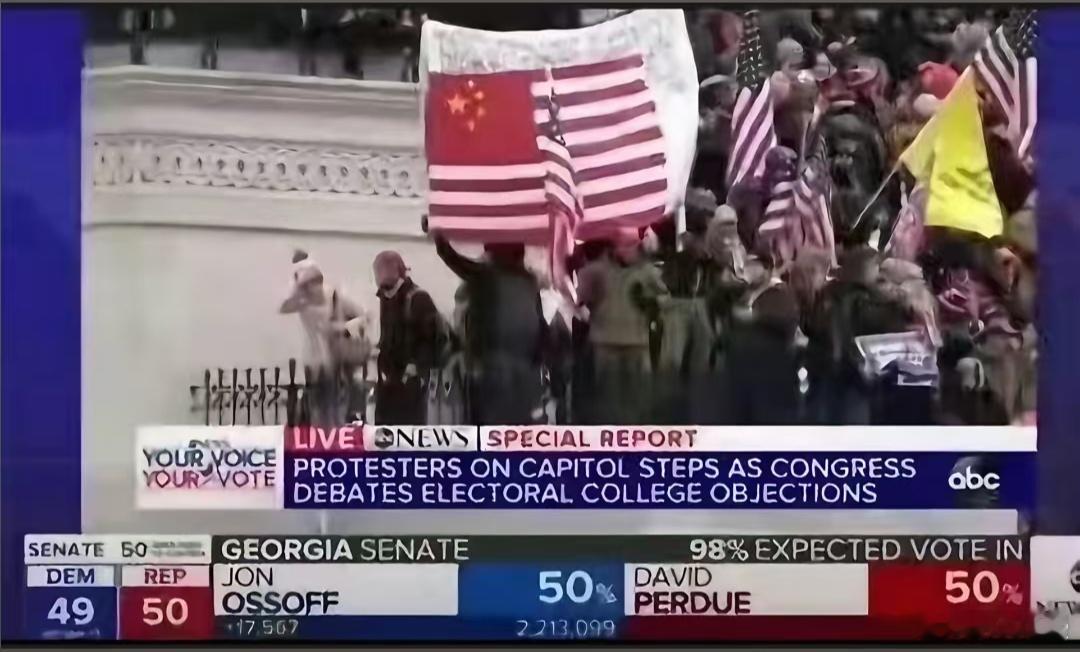 AI都想不出来的旗帜，被他们给想出来了[滑稽笑]​​​